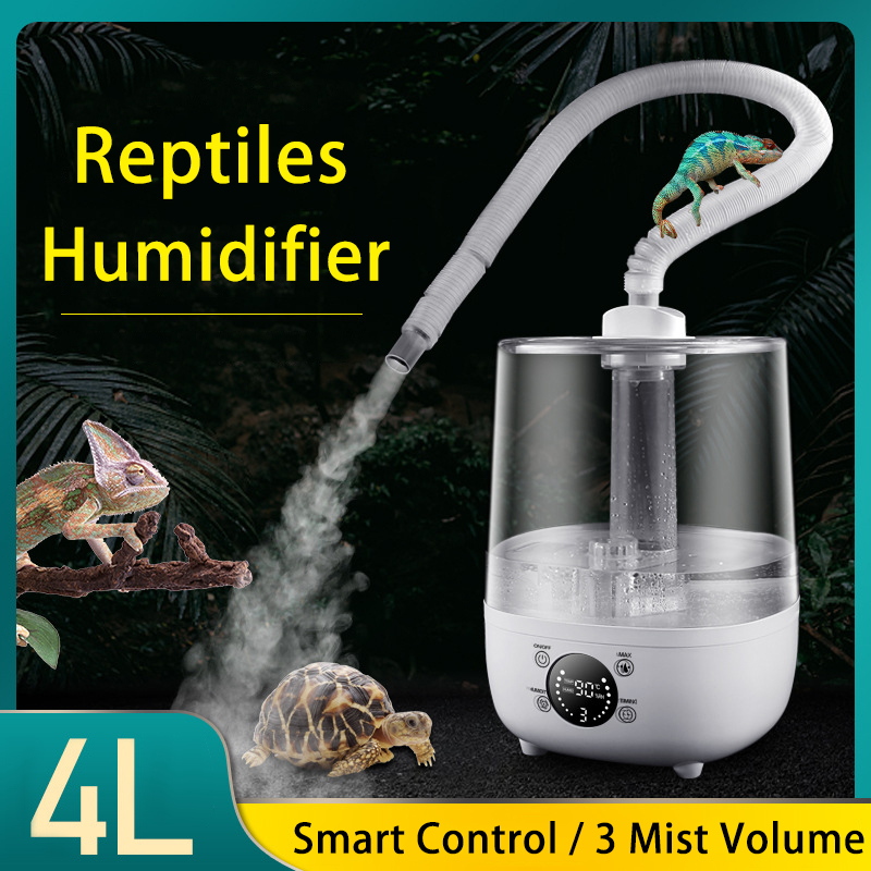 Terrarium Fogger Ultrasonic - Umidificador de terrário para répteis, 4l,