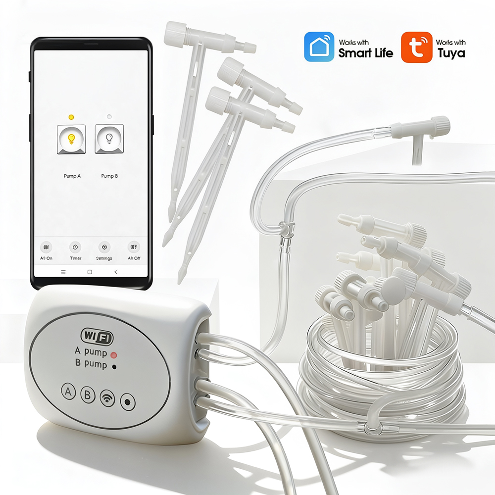 Timer Dual Outlet - Wifi temporizador dupla saída bomba sistema