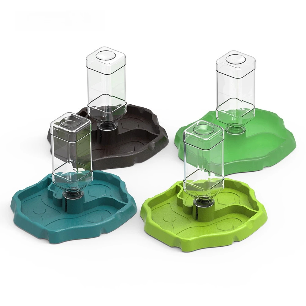 Water Dish Reptile - Novo Alimentador Removível para Répteis, Fácil