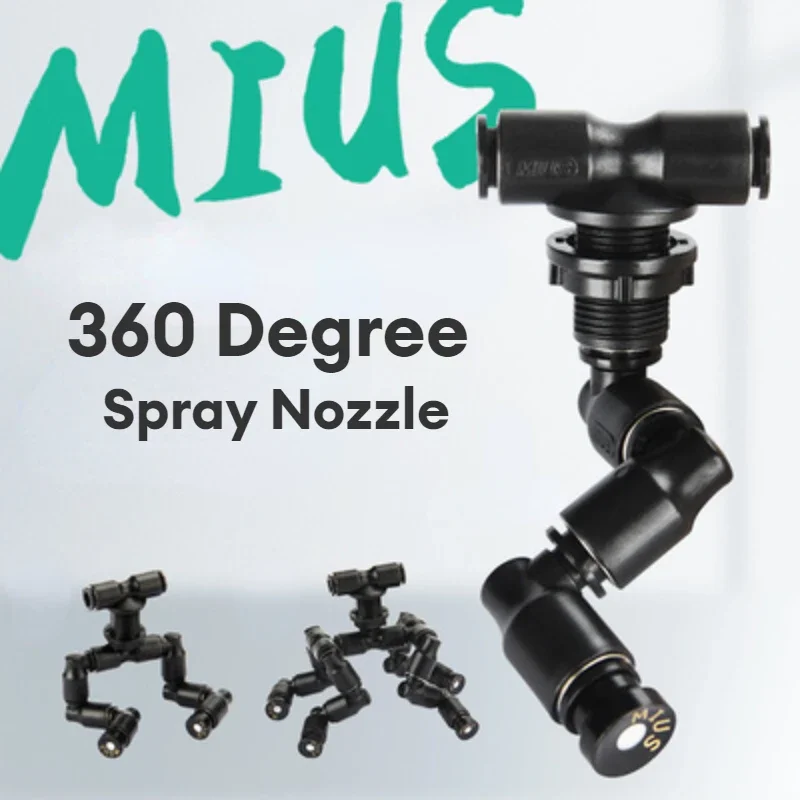 Misting Nozzle Reptile - Reptiles 360 graus de rotação fogger