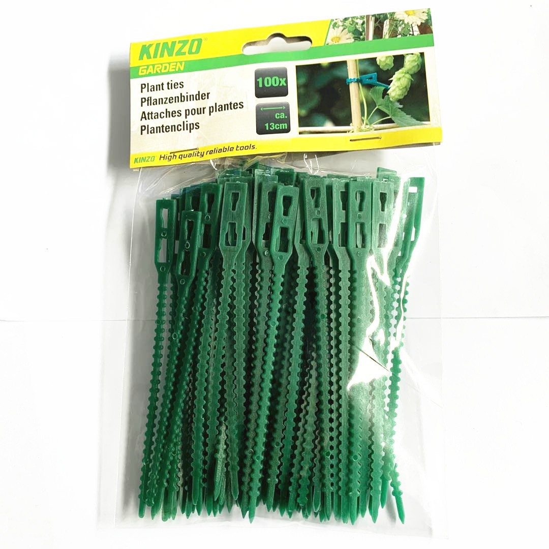 Vine Climbing Plastic - 50 Peças de Abraçadeiras Plásticas Ajustáveis