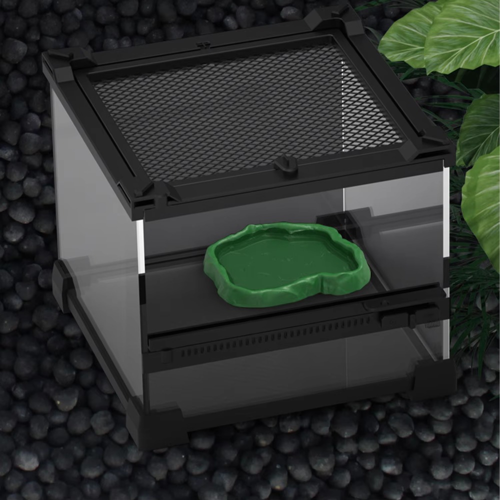 Water Dish Reptile - Nova Tigela Alimentadora para Répteis em
