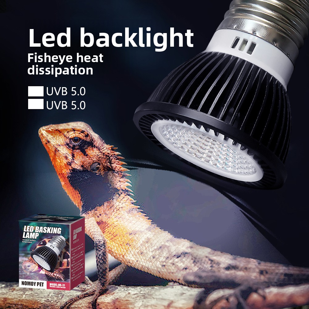 Vitamin D3 Reptile - Lâmpada LED UVB para répteis NOMOY