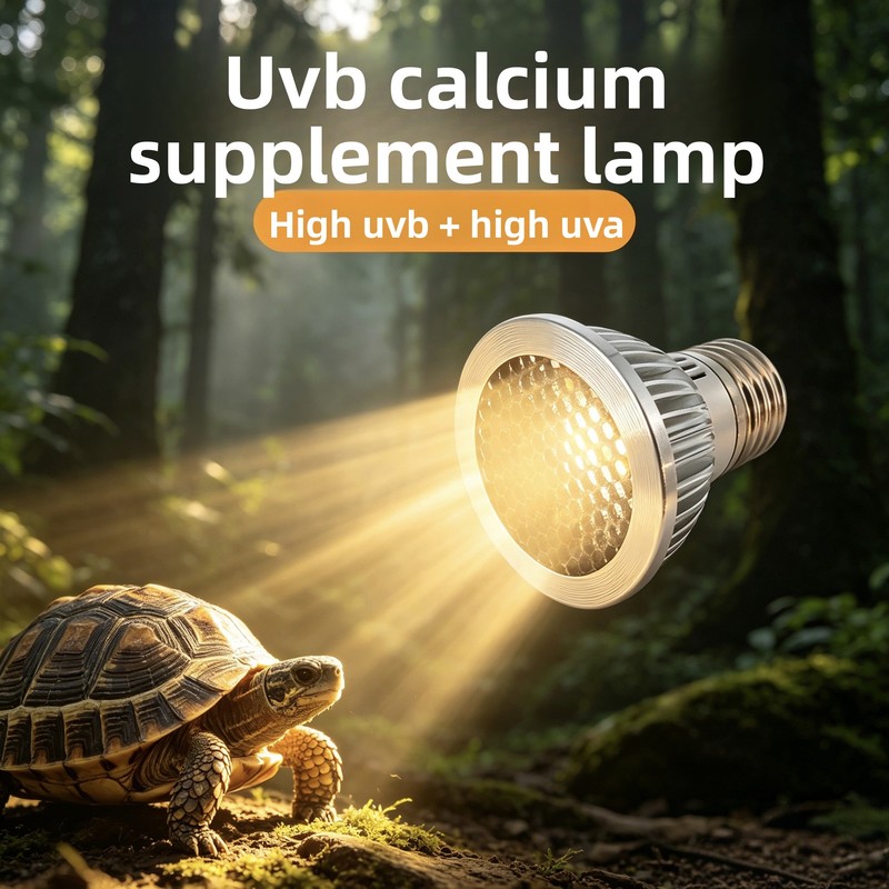 Vitamin D3 Reptile - Lâmpada UVB 5.0 de Espectro Completo