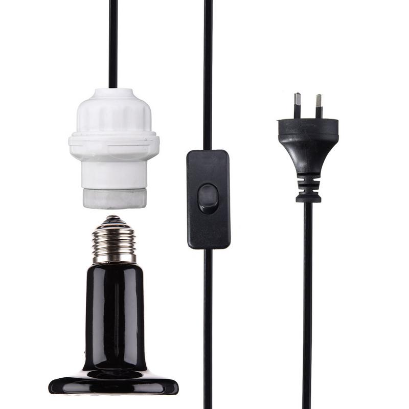 Ceramic Heat Emitter - Lâmpada de emissor de calor infravermelho