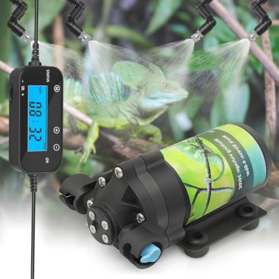 Misting Nozzle Reptile - Sistema de Nebulização para Terrários: Plástico