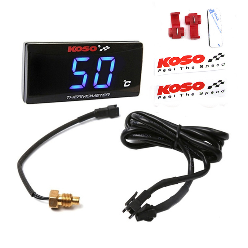 Digital Hygrometer Probe - Motocicleta redonda temperatura medidor, temperatura da