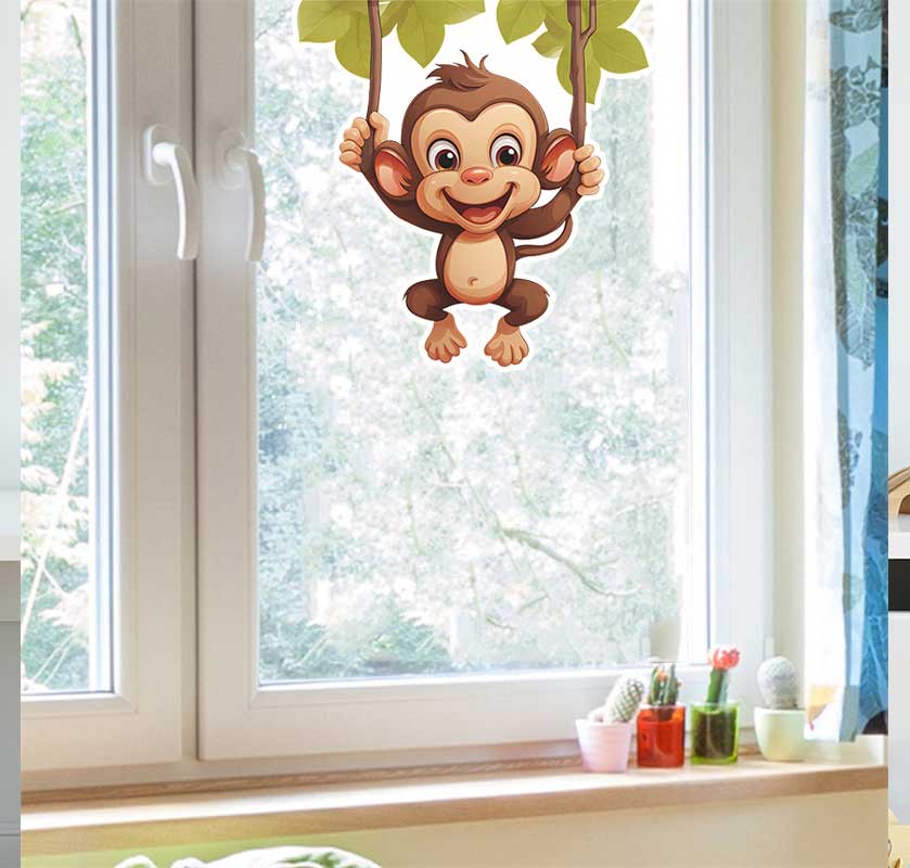 Pvc Panel Background - Adesivos de Parede Decorativos de Macaquinho