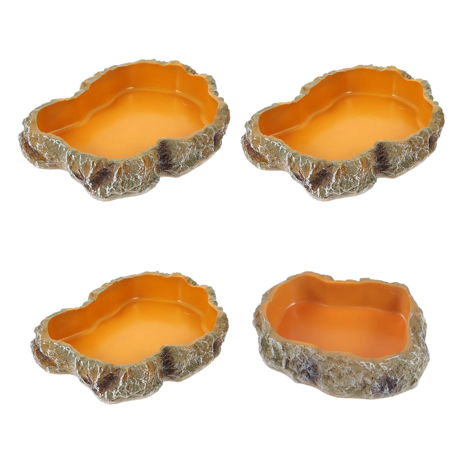 Water Dish Reptile - Réptil tigelas de água decorativo terrário