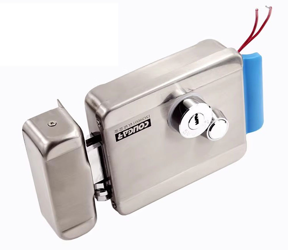 Glass Door Hinge - Fechadura Eletrônica de Porta DC 12V