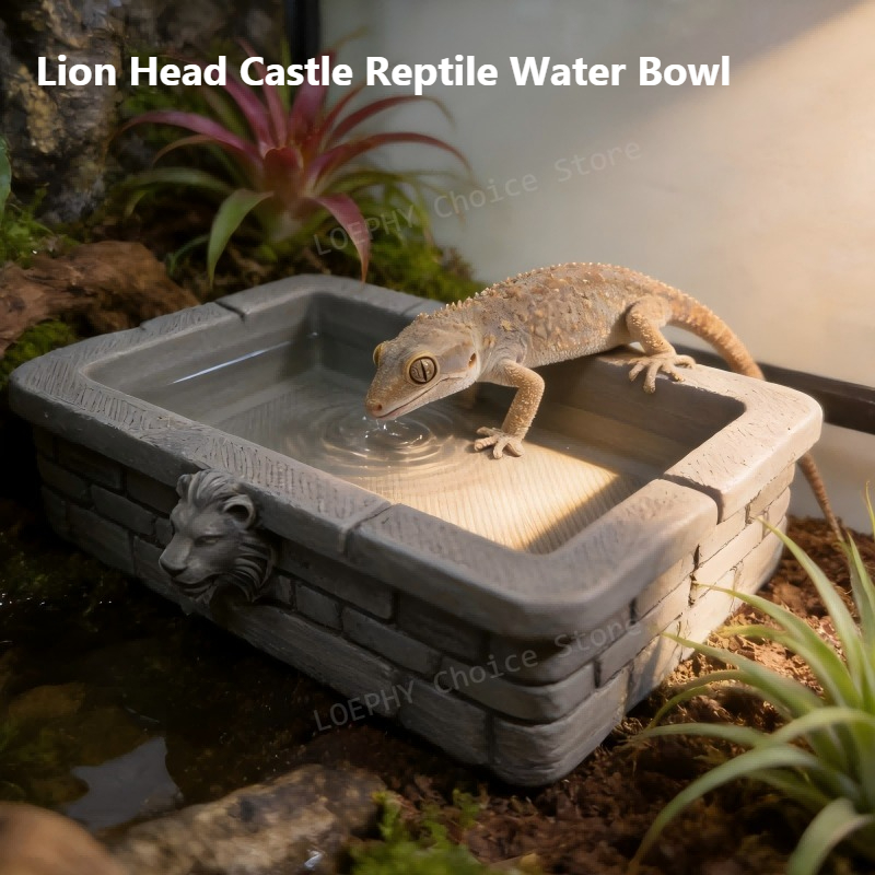 Water Dish Reptile - Bebedouro para Répteis em Formato de