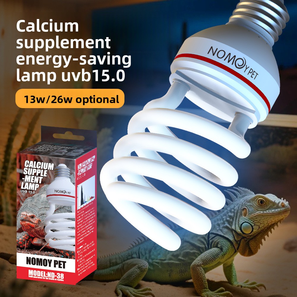 Vitamin D3 Reptile - Lâmpada NOMOY Reptile UVB 15.0 -