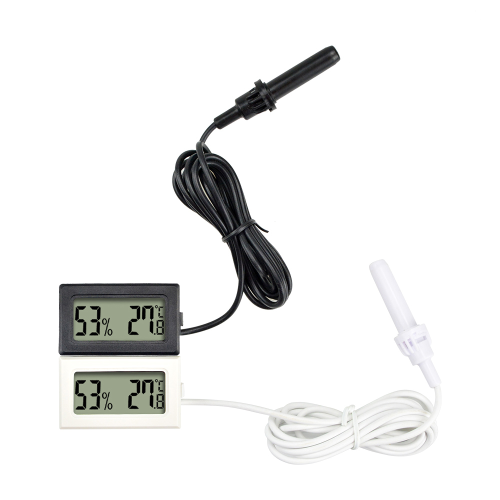 Digital Hygrometer Probe - 2 pçs mini higrômetro digital termômetro