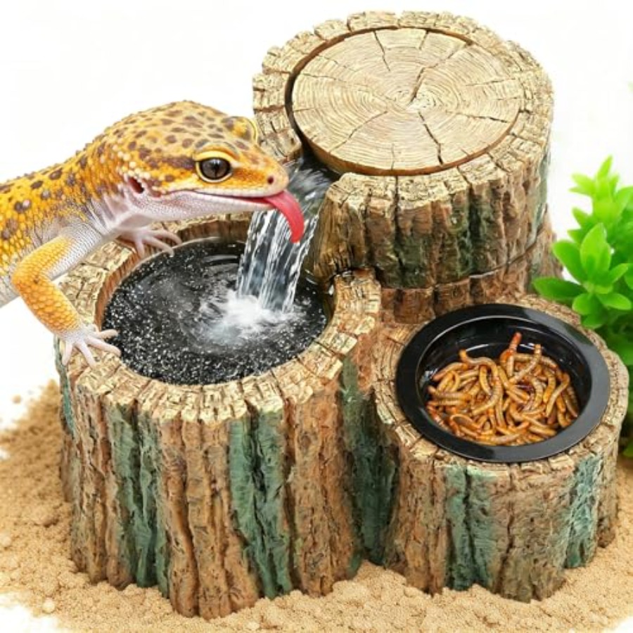 Water Dish Reptile - Fonte de Água 2 em 1