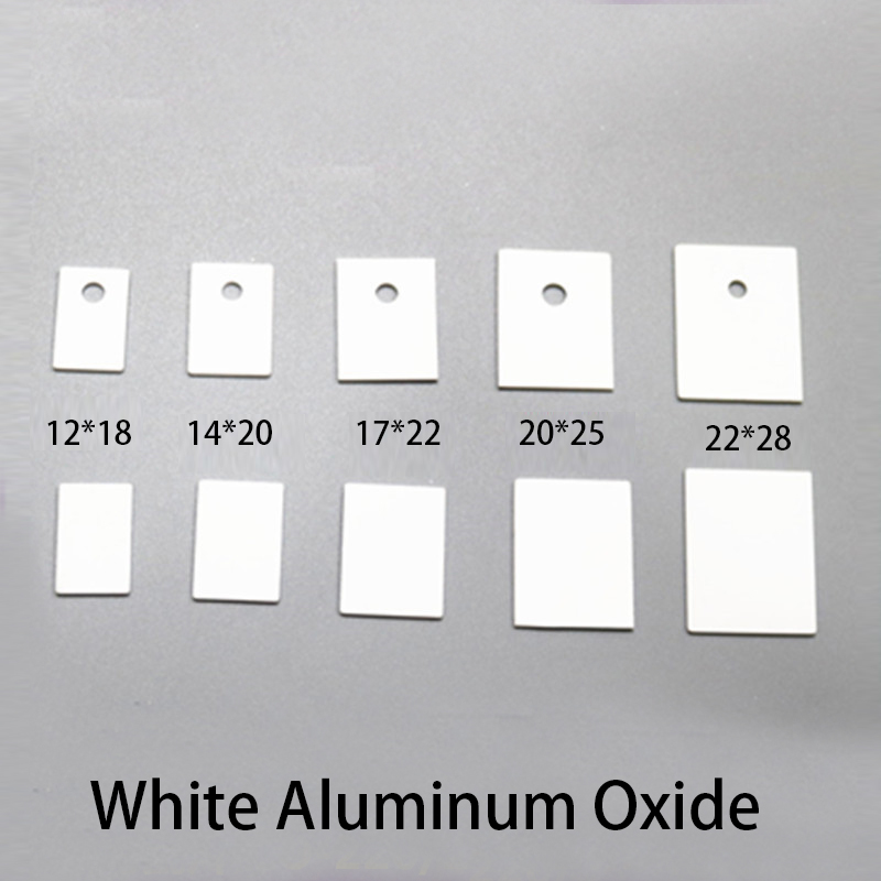 Ceramic Heat Emitter - To-264 22x28x0.6mm 22*28*0.6mm sem furo branco