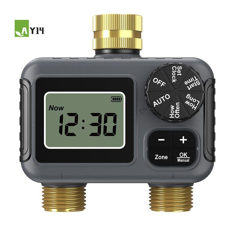 AY14 - Temporizador de Irrigaç - Timer Dual Outlet avaliação e preço