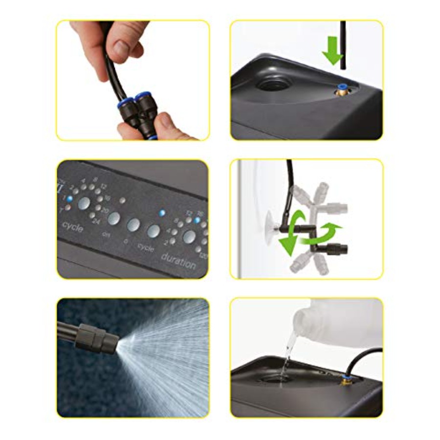 Sistema de nebulização para te - Misting Nozzle Reptile avaliação e preço