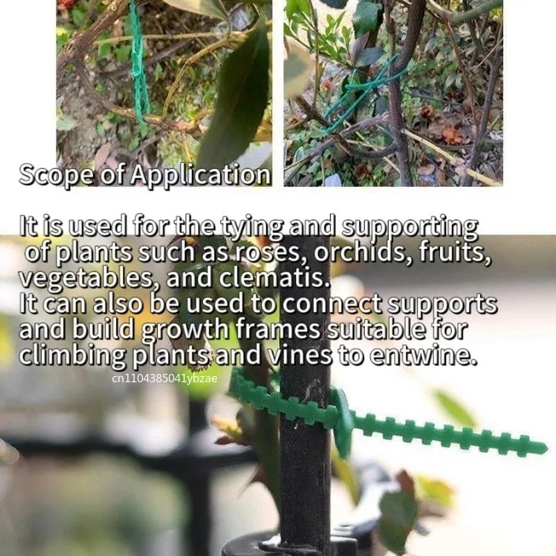 50-1000 pces ajustável plástic - Vine Climbing Plastic avaliação e preço