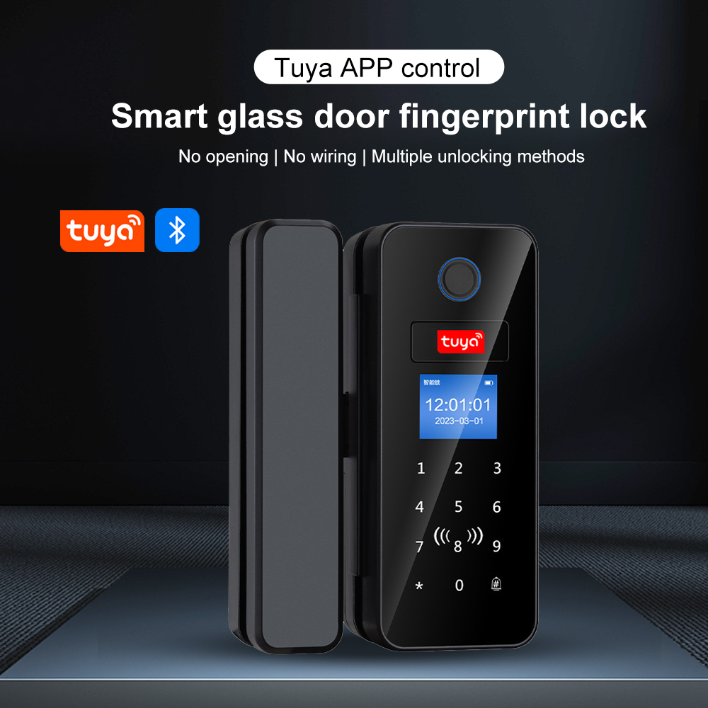 Fechadura inteligente de porta - Glass Door Hinge avaliação e preço
