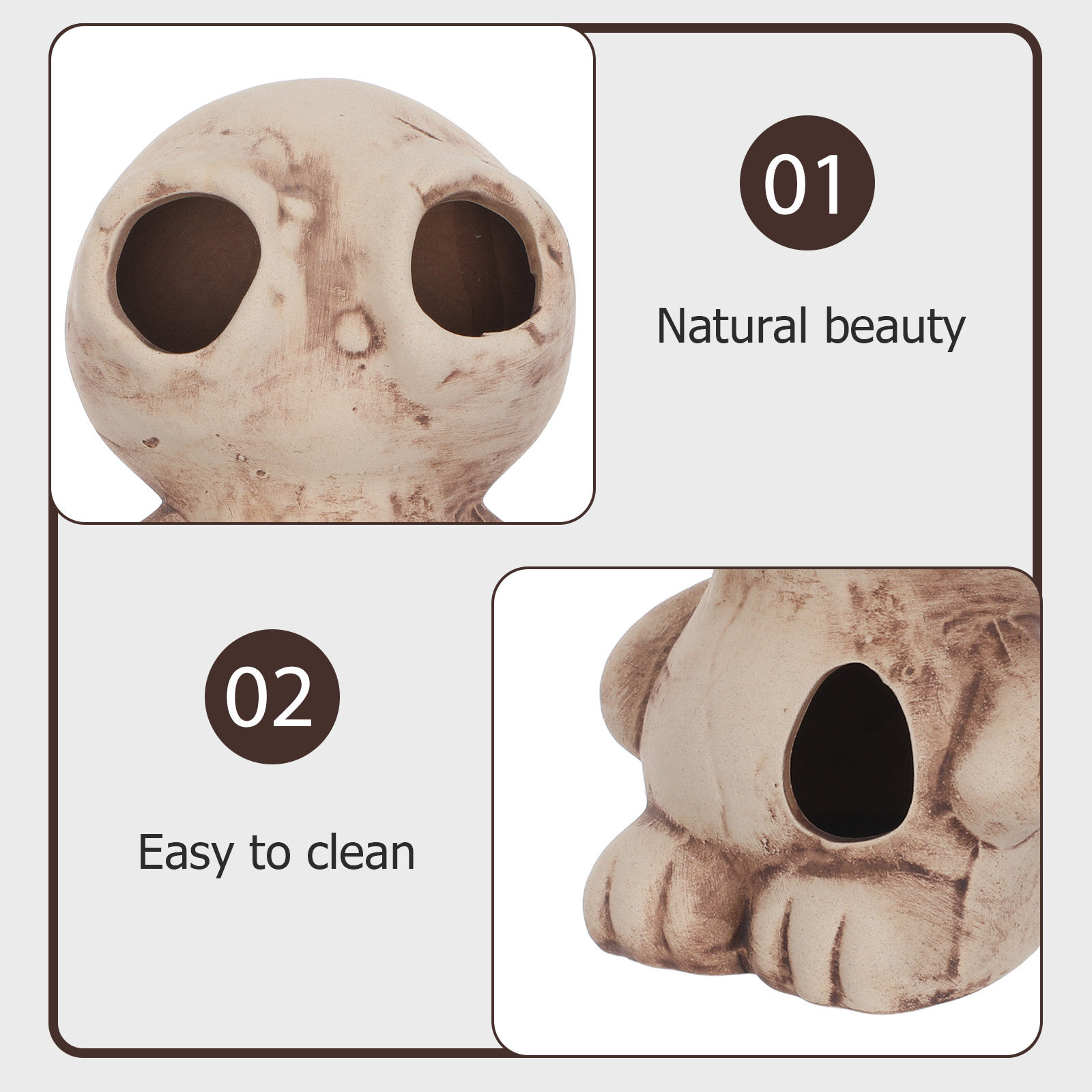 Abrigo para Camarões de Aquári - Hide Cave Ceramic avaliação e preço