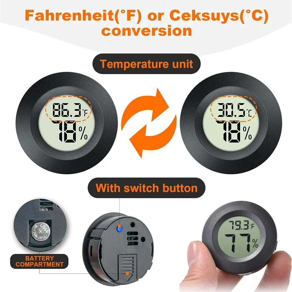 Mini Termômetro Digital Redond - Digital Hygrometer Probe avaliação e preço