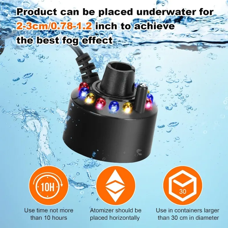 Atomizador ultrassônico, gerad - Terrarium Fogger Ultrasonic avaliação e preço