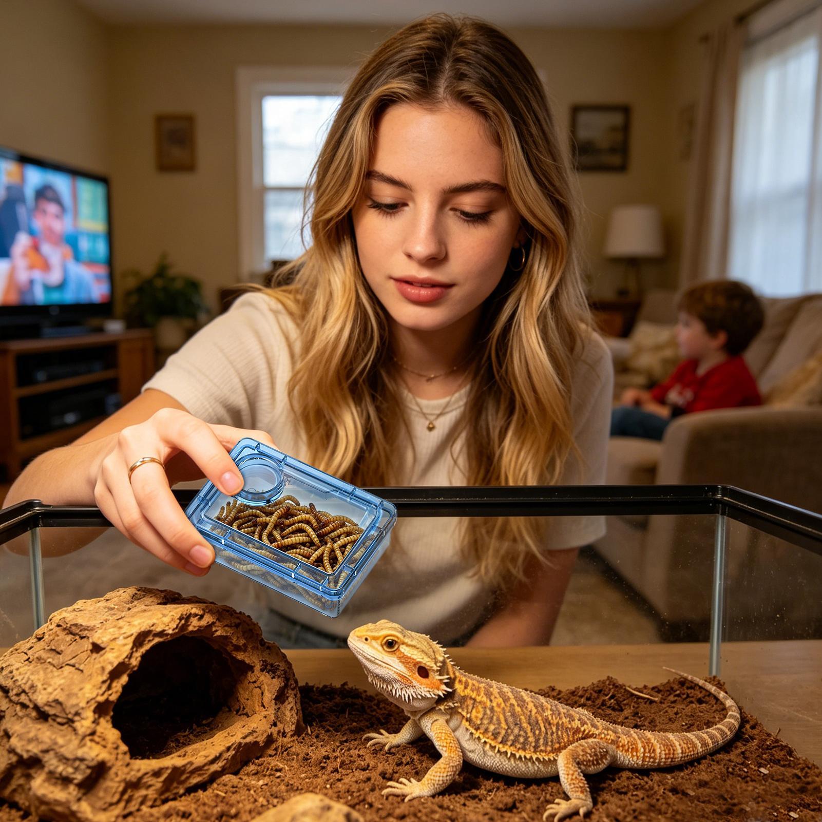 Prato de Alimentação à Prova d - Calcium Powder Reptile avaliação e preço