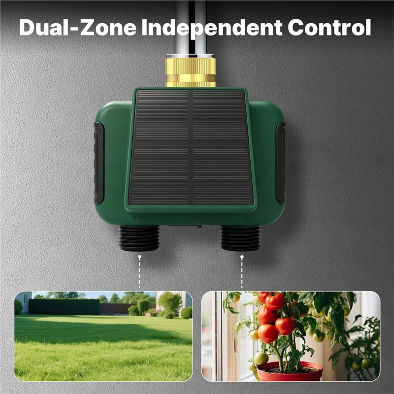 A25F-Tuya Wifi Smart Solar Dua - Timer Dual Outlet avaliação e preço
