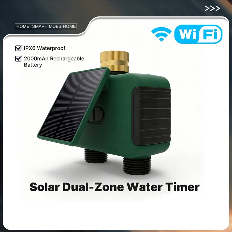 A25F-Tuya Wifi Smart Solar Dua - Timer Dual Outlet avaliação e preço