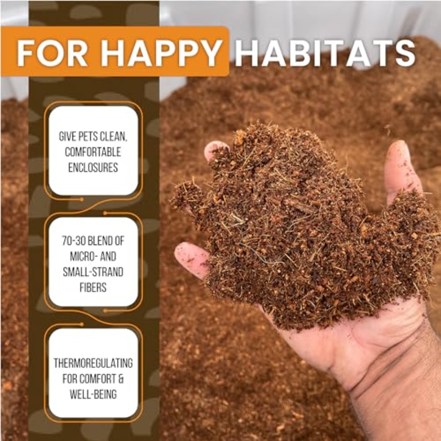 Substrato bioativo para terrár - Substrate Coconut Fiber avaliação e preço