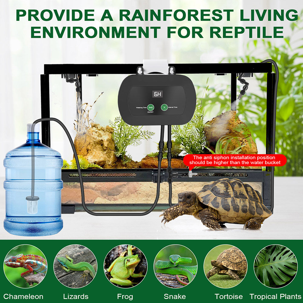 Sprinkler Automático para Répt - Misting Nozzle Reptile avaliação e preço