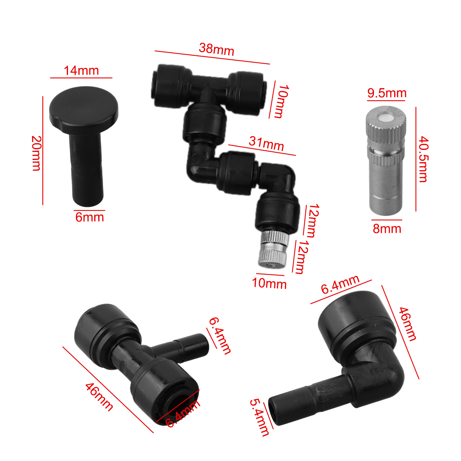 Bicos de Nebulização de Plásti - Misting Nozzle Reptile avaliação e preço