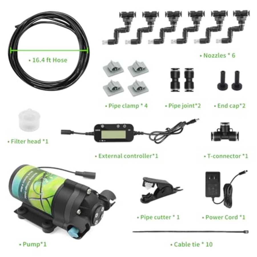 Sistema de Nebulização para Te - Misting Nozzle Reptile avaliação e preço