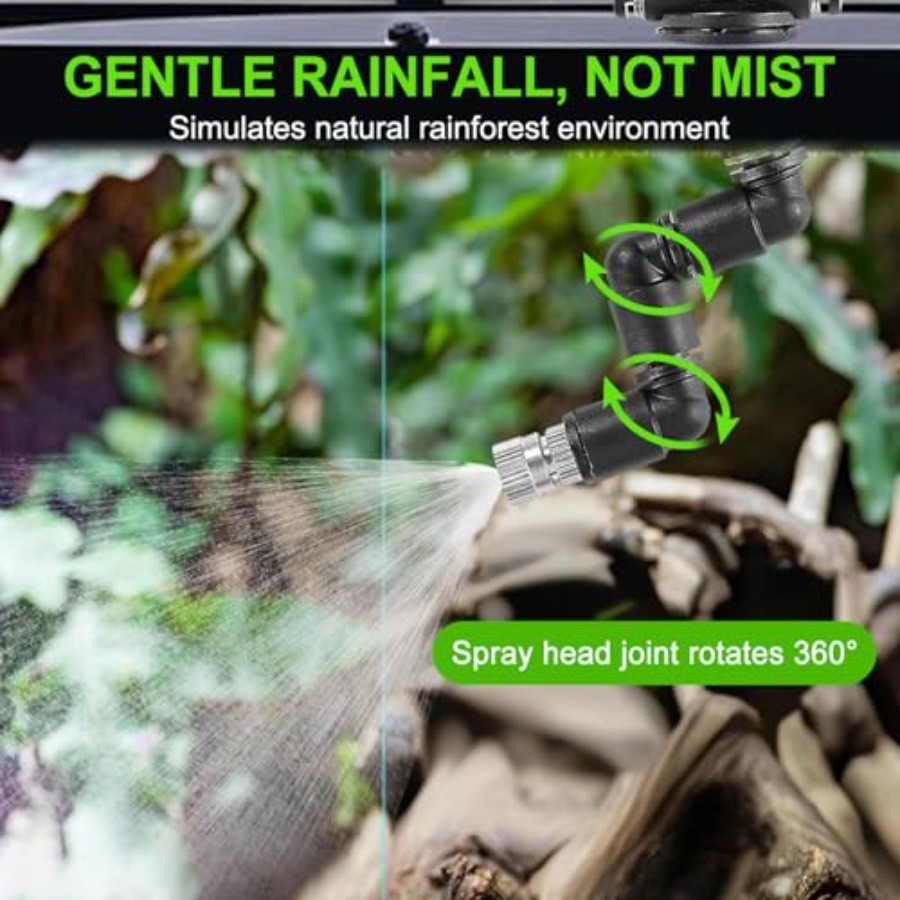 Sistema de Nebulização para Te - Misting Nozzle Reptile avaliação e preço