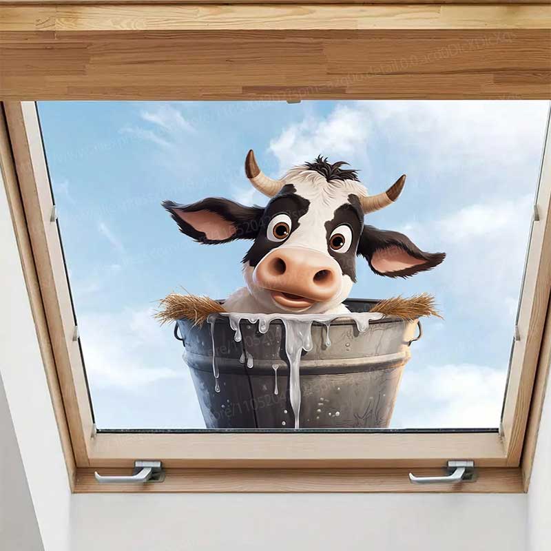 Adesivos de parede de vaca fof - Pvc Panel Background avaliação e preço