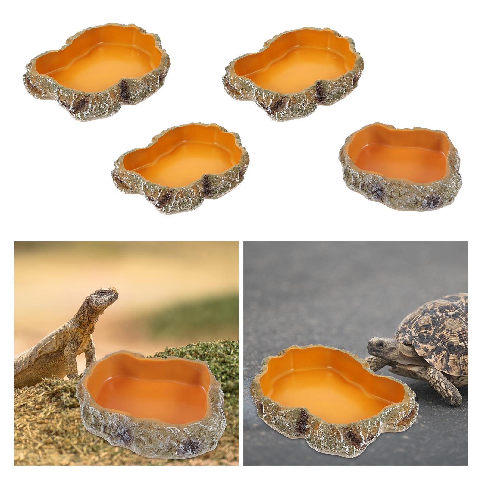 Réptil tigelas de água decorat - Water Dish Reptile avaliação e preço
