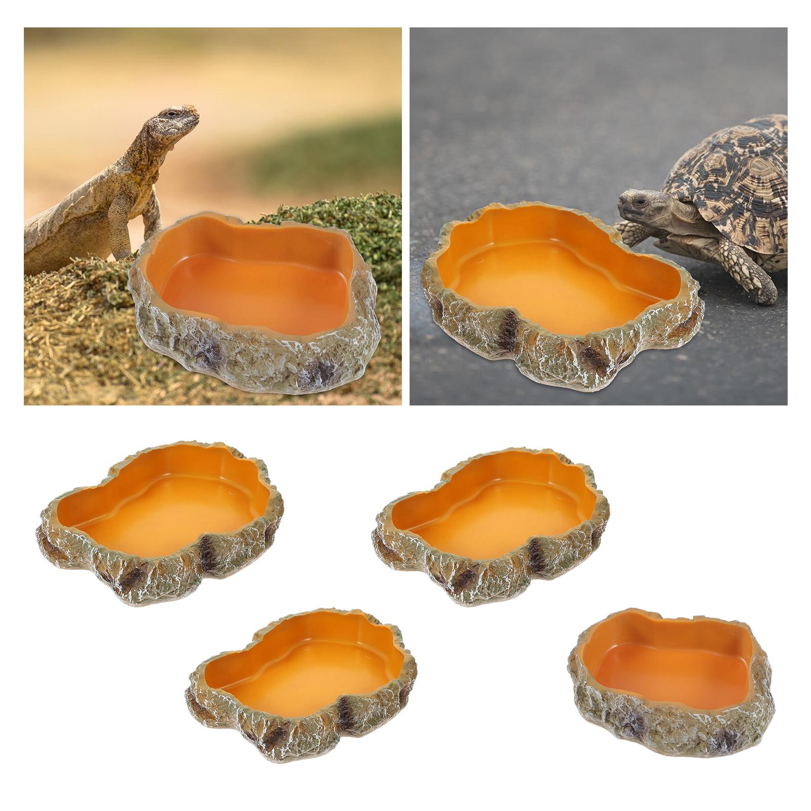 Réptil tigelas de água decorat - Water Dish Reptile avaliação e preço
