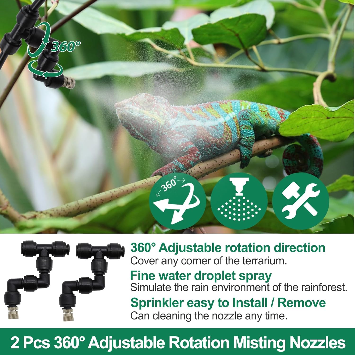 Umidificadores para Répteis: S - Misting Nozzle Reptile avaliação e preço