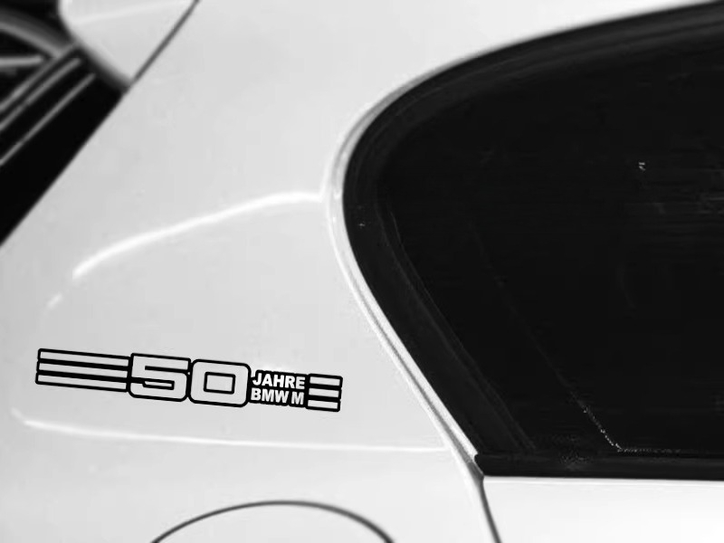 Adesivo para Carro BMW 50º Ani - Glass Door Hinge avaliação e preço